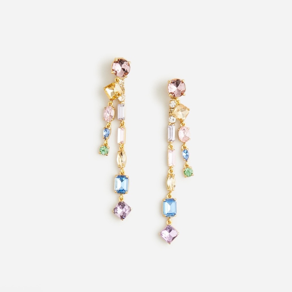 J. Crew Multi-Color Drop Earrings